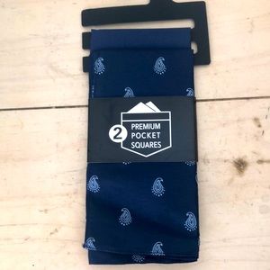 Set of 2 premium pocket square